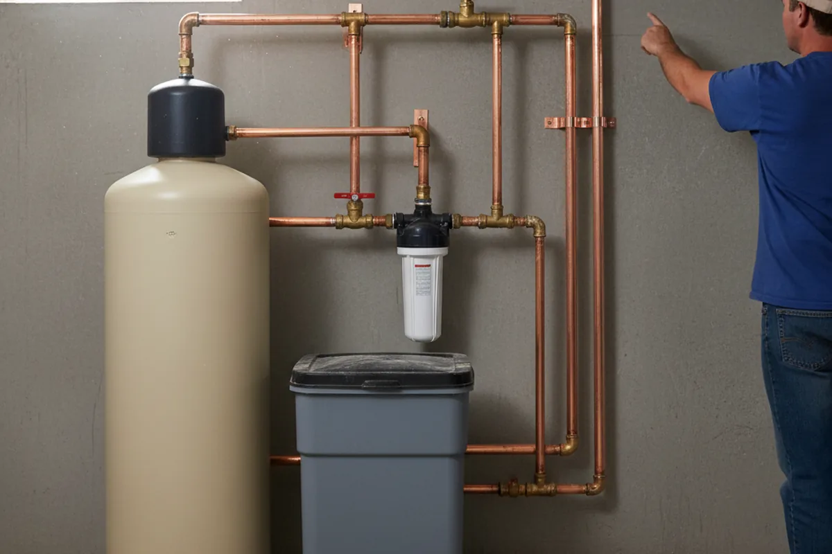 Whole-house water treatment system installed in Tappan